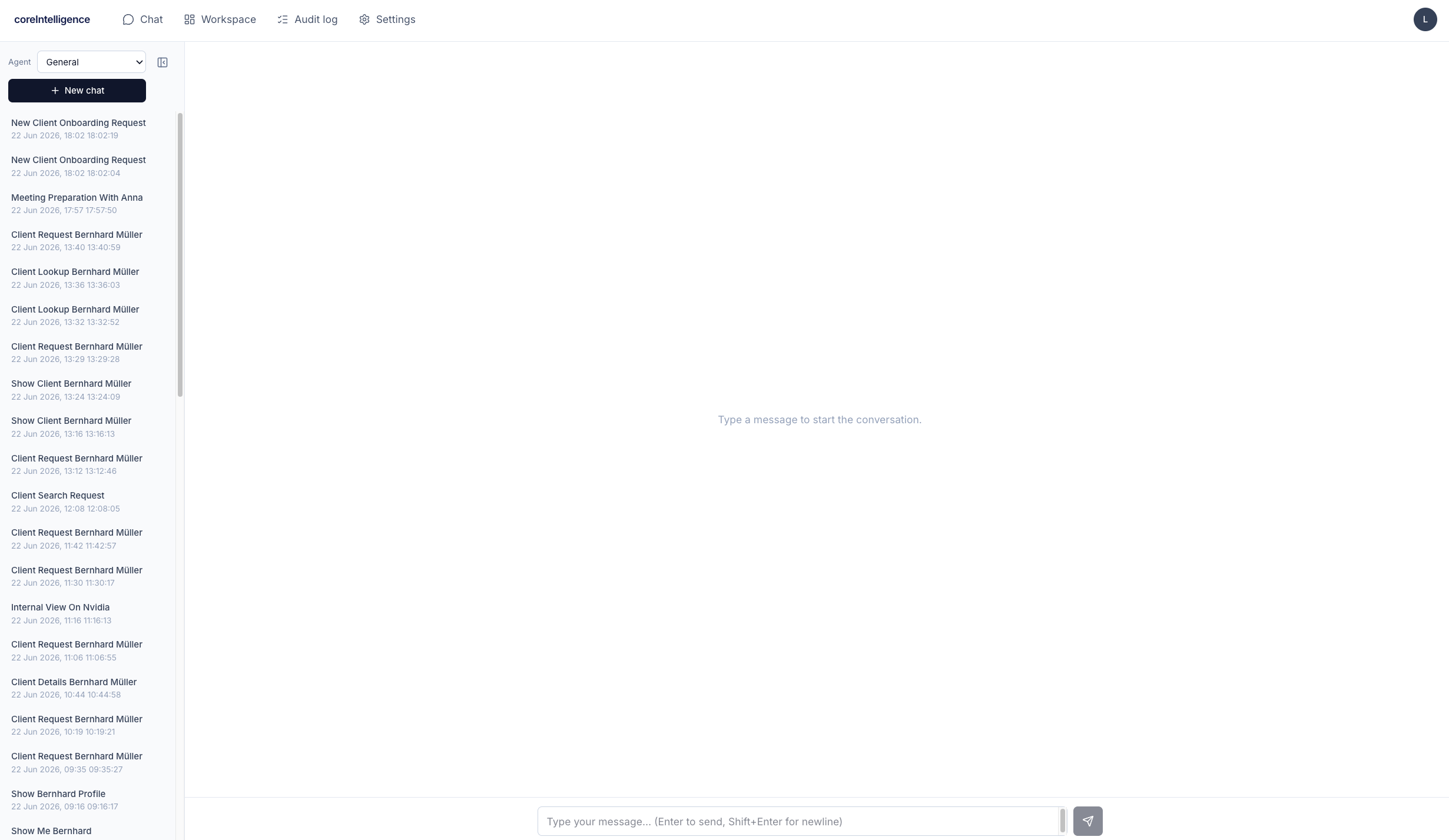 coreGPT platform